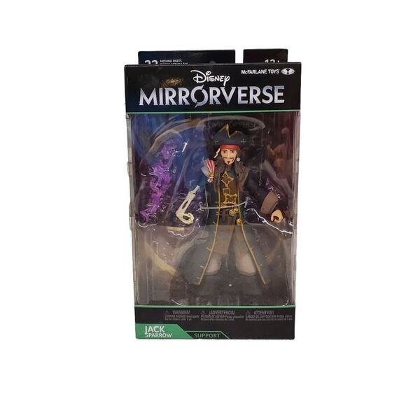 Disney Mirrorverse Captain Jack Sparrow 7" Action Figure Johnny Depp - Picture 12 of 13